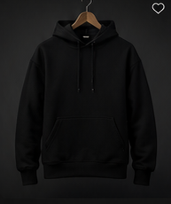 Essential Black Hoodie